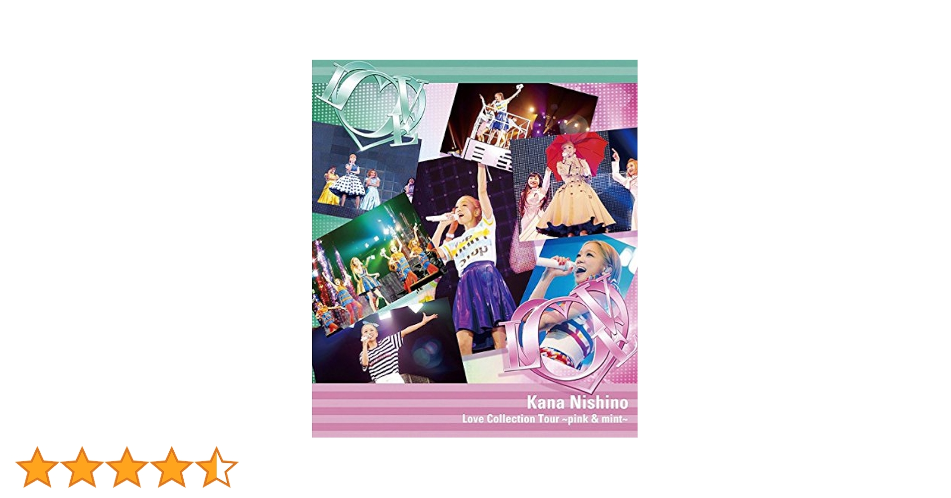 Blu-ray 新品　西野カナ Love Collection Live 西野カナ ライブ ブルーレイ＆DVD「Kana Nishino Love Again